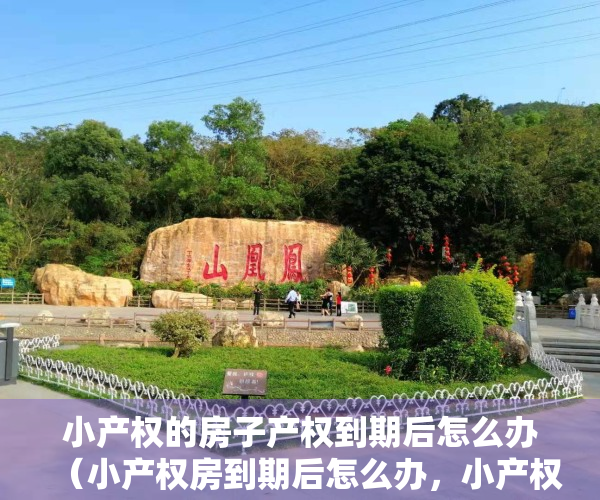 小产权的房子产权到期后怎么办（小产权房到期后怎么办，小产权房与大产权房有什么区别？）