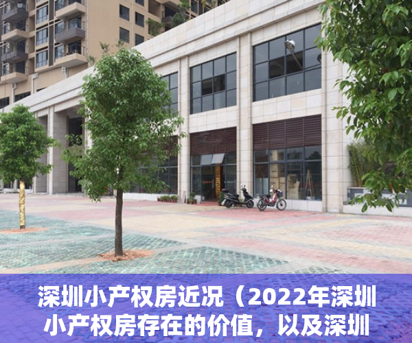 深圳小产权房近况（2022年深圳小产权房存在的价值，以及深圳小产权房未来的“趋势”）