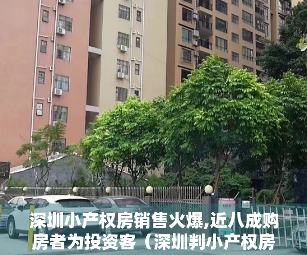 深圳小产权房销售火爆,近八成购房者为投资客（深圳判小产权房死刑：违法建筑没收充公，阻挠执法按扫黑除恶严惩）