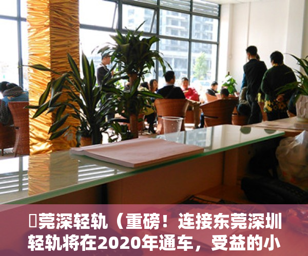 穂莞深轻轨（重磅！连接东莞深圳轻轨将在2020年通车，受益的小产权房一览！）