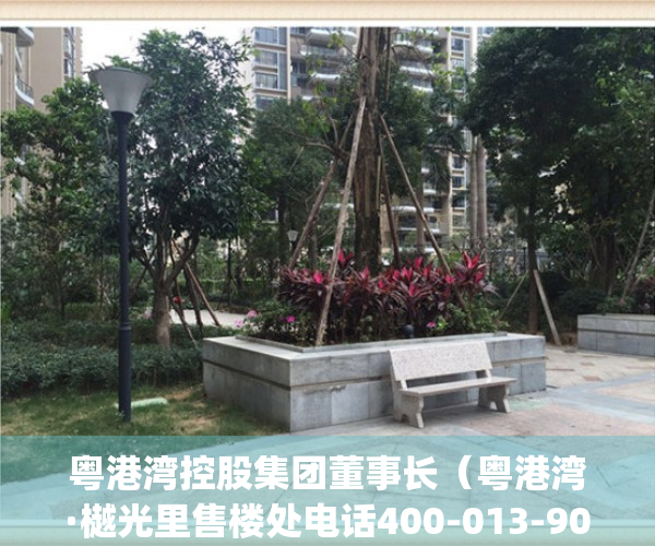 粤港湾控股集团董事长（粤港湾·樾光里售楼处电话400-013-9098【粤港湾樾光里】售楼中心_24小时电话！）