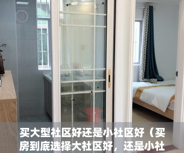 买大型社区好还是小社区好（买房到底选择大社区好，还是小社区好？）(买大型社区房子好吗)