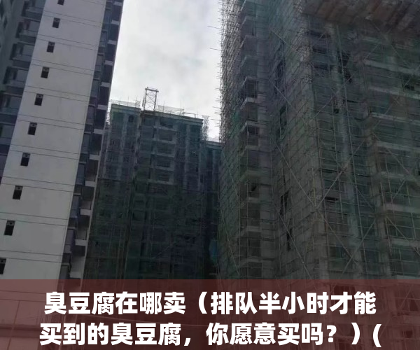 臭豆腐在哪卖（排队半小时才能买到的臭豆腐，你愿意买吗？）(臭豆腐在什么地方买)