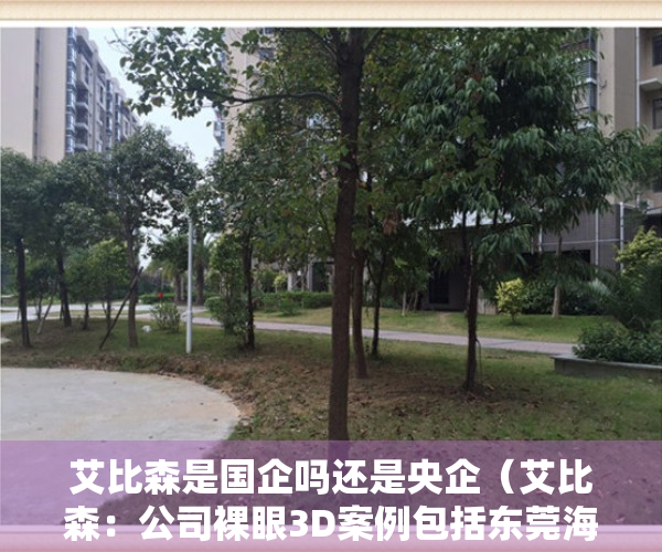 艾比森是国企吗还是央企（艾比森：公司裸眼3D案例包括东莞海德广场裸眼3D大屏、上海虹桥枢纽奥所未来城）