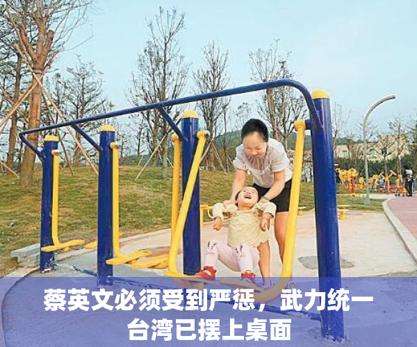 蔡英文必须受到严惩，武力统一台湾已摆上桌面