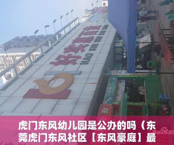虎门东风幼儿园是公办的吗（东莞虎门东风社区【东风豪庭】最新小产权开盘出售 均价5500元）