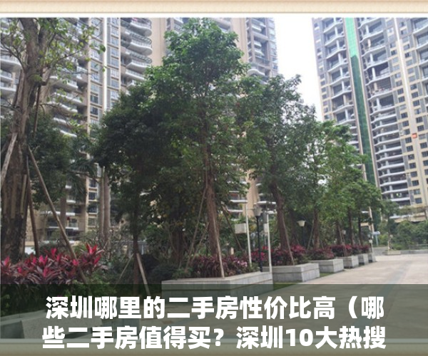 深圳哪里的二手房性价比高（哪些二手房值得买？深圳10大热搜小区榜单给你参考）