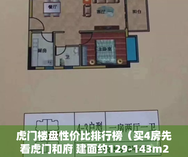 虎门楼盘性价比排行榜（买4房先看虎门和府 建面约129-143m2纯四房奢府全城首发）