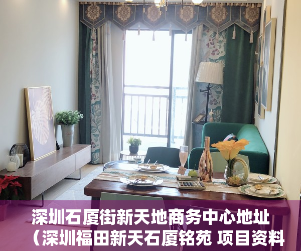深圳石厦街新天地商务中心地址（深圳福田新天石厦铭苑 项目资料及户型，新天石厦村旧改）