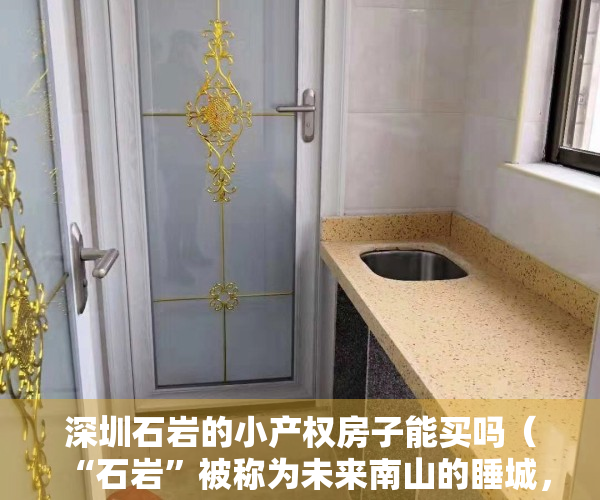 深圳石岩的小产权房子能买吗（“石岩”被称为未来南山的睡城，该片区的小产权房值不值得购买？）