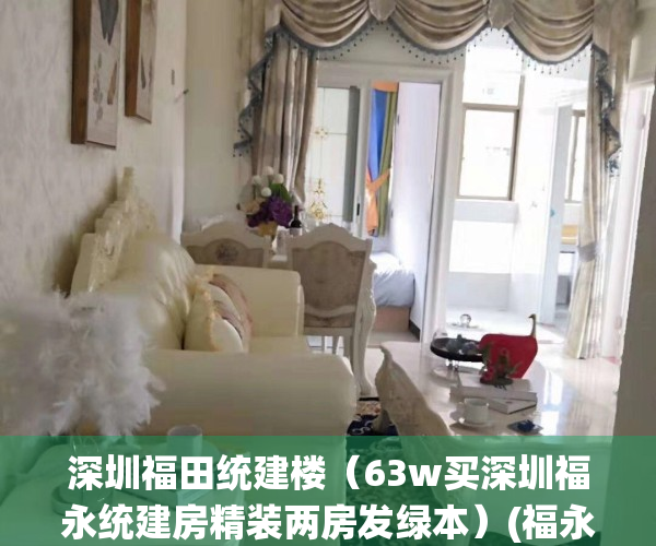 深圳福田统建楼（63w买深圳福永统建房精装两房发绿本）(福永村委统建楼在售)