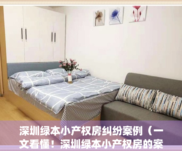 深圳绿本小产权房纠纷案例（一文看懂！深圳绿本小产权房的案例！）(深圳小房产带绿本可以买吗)