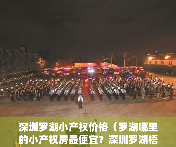 深圳罗湖小产权价格（罗湖哪里的小产权房最便宜？深圳罗湖梧桐山附近小产权房统建楼（梧桐山苑）低价出售，可无条件贷款，投资自住两相宜，超高性价比楼盘）