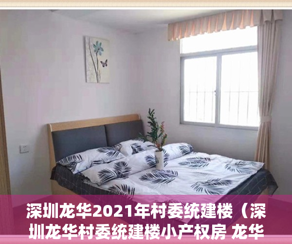 深圳龙华2021年村委统建楼（深圳龙华村委统建楼小产权房 龙华文化广场旁大型村委统建楼 （金苹果）4号线清湖地铁口旁在卖的精装修一手村委统建楼小产权房安全保障）