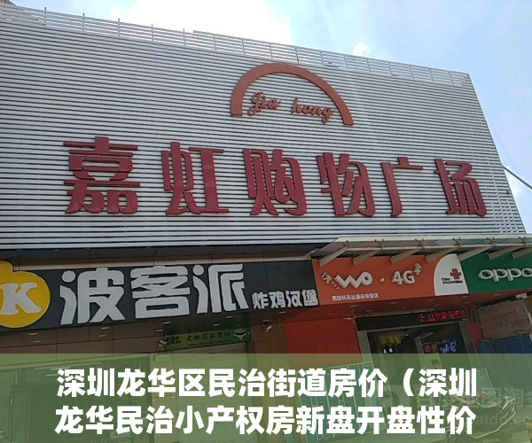 深圳龙华区民治街道房价（深圳龙华民治小产权房新盘开盘性价比高《北站逸园》白石龙地铁零距离 中建旧改 外国语学校0距离 精装修电梯现房 两证一书，地皮单）