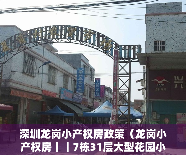 深圳龙岗小产权房政策（龙岗小产权房丨丨7栋31层大型花园小区【宝龙公馆】带双层停车场 首付五成分期10年 豪装交房）