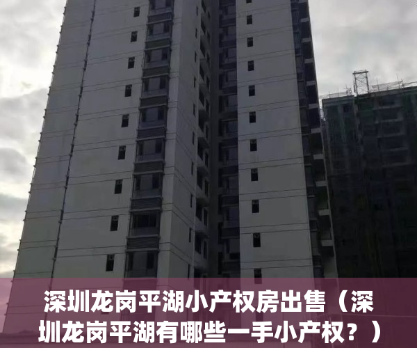 深圳龙岗平湖小产权房出售（深圳龙岗平湖有哪些一手小产权？）(深圳平湖小产权房价多少)