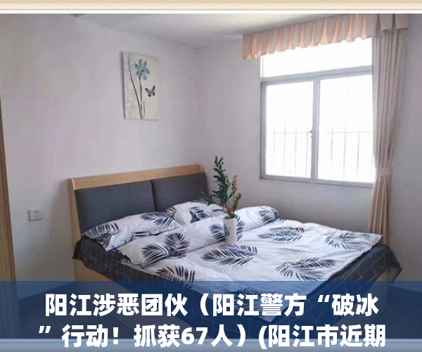 阳江涉恶团伙（阳江警方“破冰”行动！抓获67人）(阳江市近期抓了什么人)