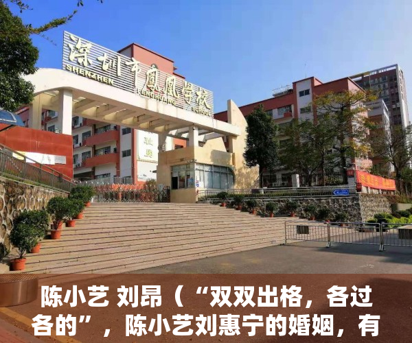 陈小艺 刘昂（“双双出格，各过各的”，陈小艺刘惠宁的婚姻，有何存在的意义？）