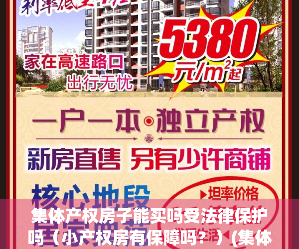 集体产权房子能买吗受法律保护吗（小产权房有保障吗？）(集体产权的房子便宜吗)
