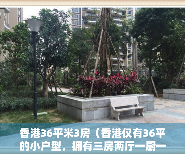 香港36平米3房（香港仅有36平的小户型，拥有三房两厅一厨一卫，效果太惊艳了！）