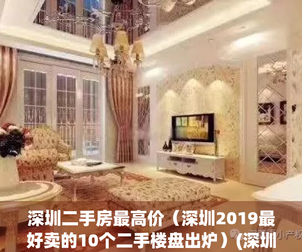 深圳二手房最高价（深圳2019最好卖的10个二手楼盘出炉）(深圳二手房指导价最高)