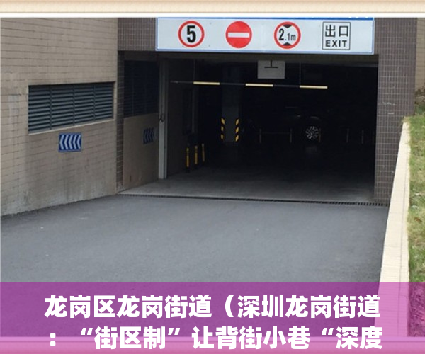龙岗区龙岗街道（深圳龙岗街道：“街区制”让背街小巷“深度美颜”）(深圳市龙岗街道)