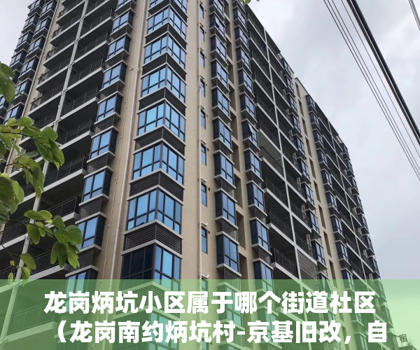 龙岗炳坑小区属于哪个街道社区（龙岗南约炳坑村-京基旧改，自带大型商业综合体）