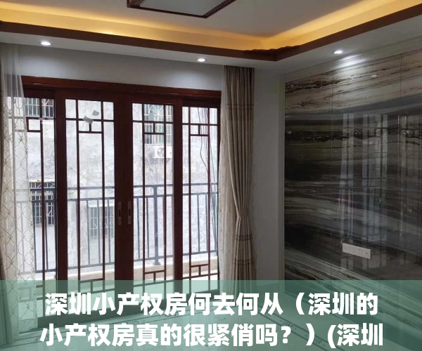 深圳小产权房何去何从（深圳的小产权房真的很紧俏吗？）(深圳小产权能买吗?有保障吗)