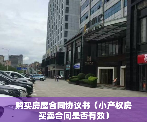 购买房屋合同协议书（小产权房买卖合同是否有效）