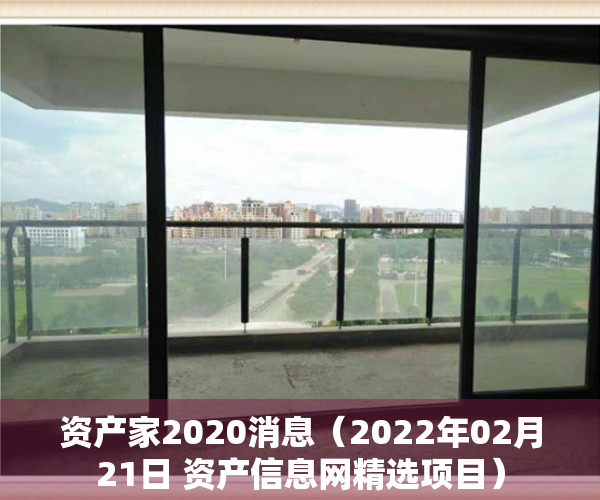 资产家2020消息（2022年02月21日 资产信息网精选项目）