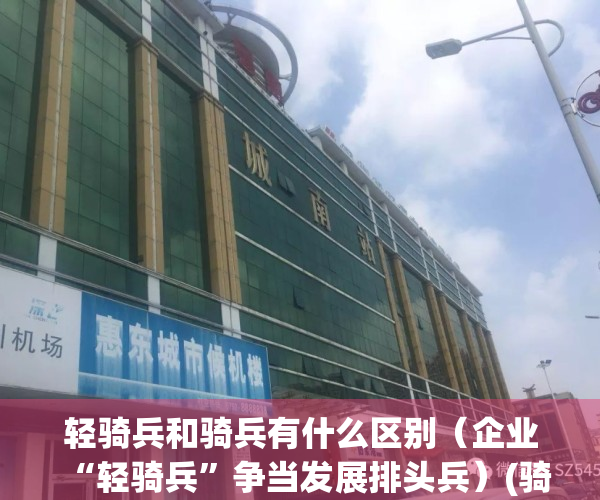 轻骑兵和骑兵有什么区别（企业“轻骑兵”争当发展排头兵）(骑兵和轻骑兵的区别)