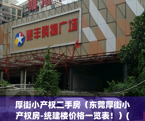 厚街小产权二手房（东莞厚街小产权房-统建楼价格一览表！）(东莞厚街小产权房·.新开盘)
