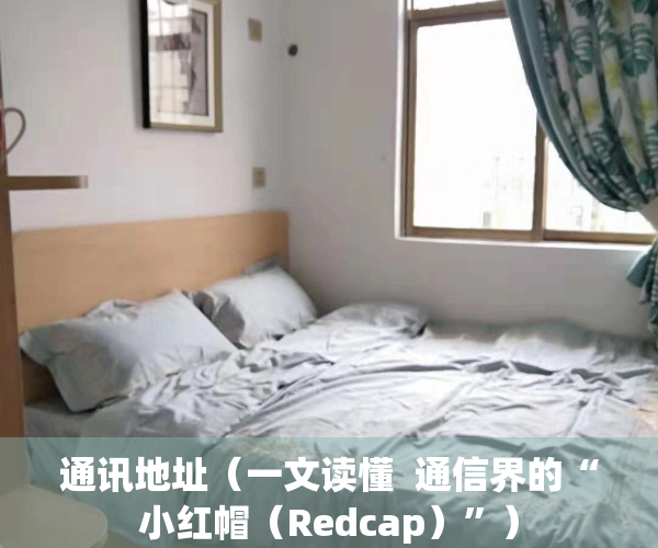 通讯地址（一文读懂  通信界的“小红帽（Redcap）”）