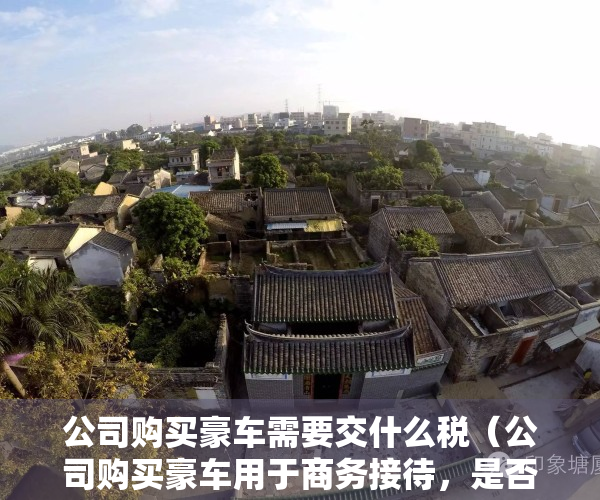 公司购买豪车需要交什么税（公司购买豪车用于商务接待，是否可以抵扣进项税？）