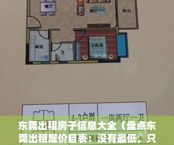 东莞出租房子信息大全（盘点东莞出租屋价目表：没有最低，只有更低）(东莞的出租房价多少钱一个月)