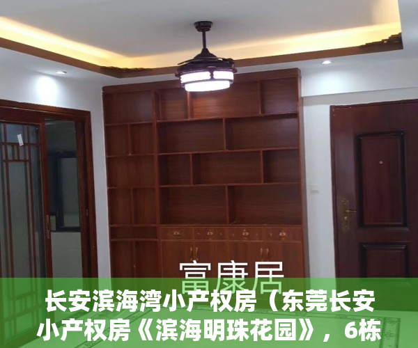 长安滨海湾小产权房（东莞长安小产权房《滨海明珠花园》，6栋大型社区，天燃气入户，无条件分期10年）