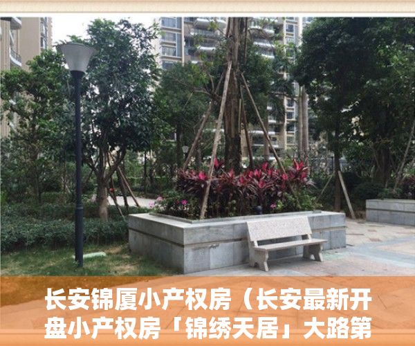 长安锦厦小产权房（长安最新开盘小产权房「锦绣天居」大路第一排双电梯两房35万起）