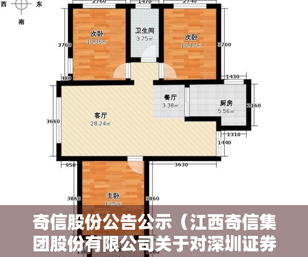 奇信股份公告公示（江西奇信集团股份有限公司关于对深圳证券交易所关注函回复的公告）