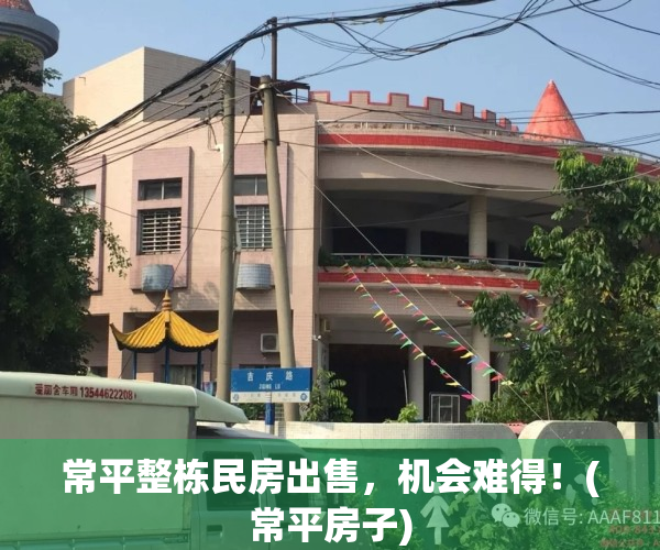 常平整栋民房出售，机会难得！(常平房子)