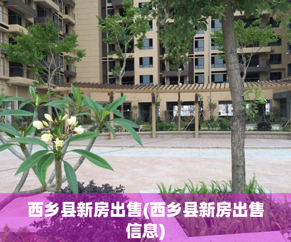 西乡县新房出售(西乡县新房出售信息)