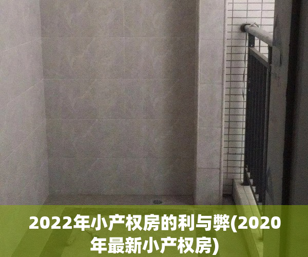 2022年小产权房的利与弊(2020年最新小产权房)