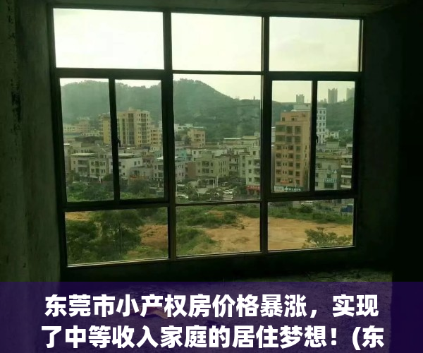 东莞市小产权房价格暴涨，实现了中等收入家庭的居住梦想！(东莞小产权房最低特价)