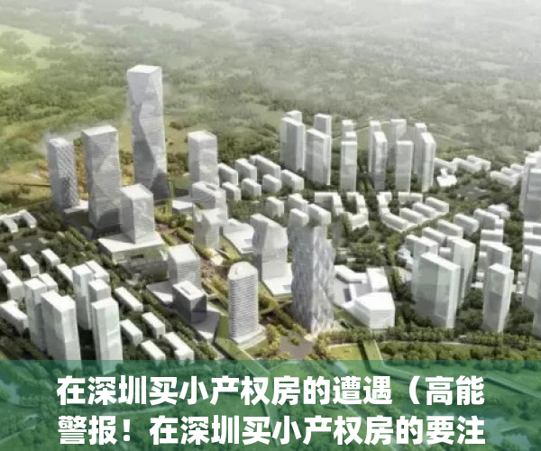 在深圳买小产权房的遭遇（高能警报！在深圳买小产权房的要注意了）(在深圳买小产权房怎么样)