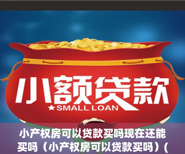 小产权房可以贷款买吗现在还能买吗（小产权房可以贷款买吗）(小产权房能不能贷款购买)