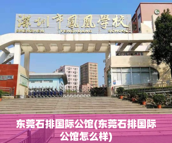 东莞石排国际公馆(东莞石排国际公馆怎么样)