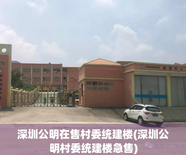 深圳公明在售村委统建楼(深圳公明村委统建楼急售)