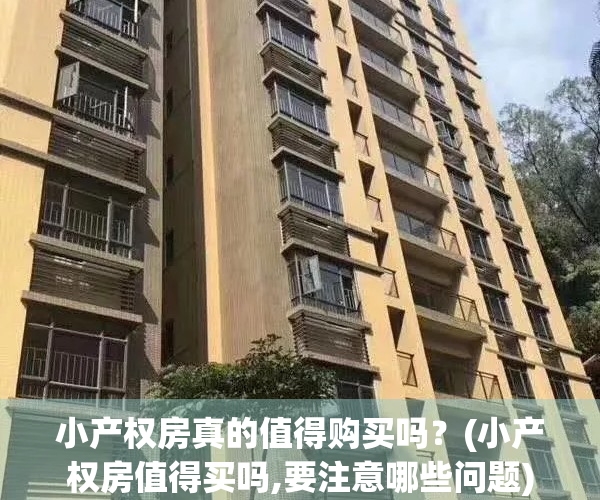 小产权房真的值得购买吗？(小产权房值得买吗,要注意哪些问题)