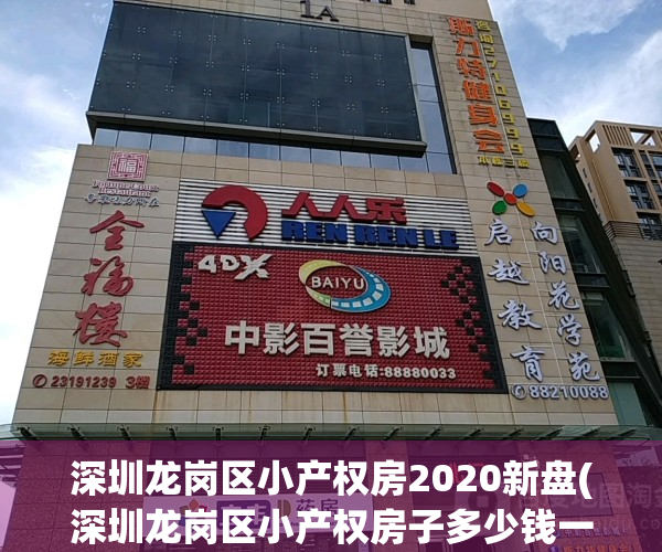 深圳龙岗区小产权房2020新盘(深圳龙岗区小产权房子多少钱一平米)