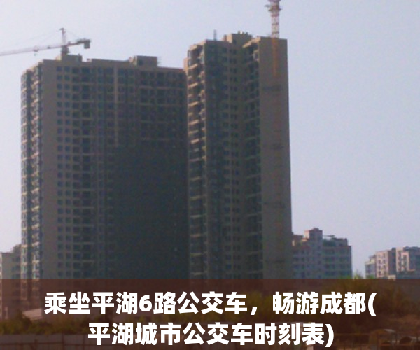 乘坐平湖6路公交车，畅游成都(平湖城市公交车时刻表)